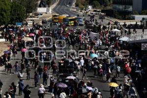 MANIFESTACIÓN 28 DE OCTUBRE . VÍA ATLIXCÁYOTL