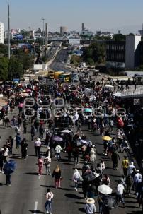 MANIFESTACIÓN 28 DE OCTUBRE . VÍA ATLIXCÁYOTL