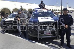 SAN PEDRO CHOLULA . OPERATIVO DE SEGURIDAD