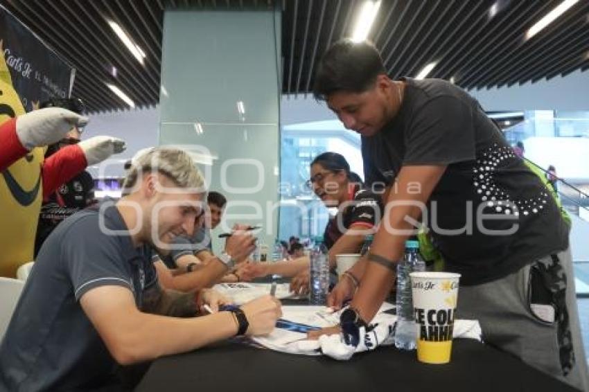 CLUB PUEBLA . FIRMA DE AUTÓGRAFOS