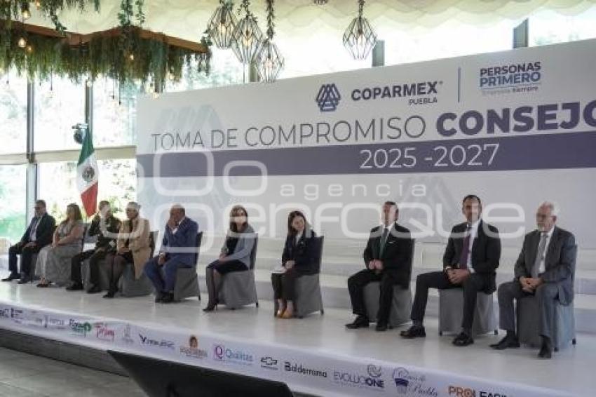 COPARMEX . TOMA DE COMPROMISO