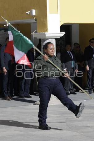 SAN ANDRÉS CHOLULA .  DÍA DE LA BANDERA