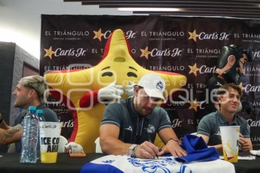 CLUB PUEBLA . FIRMA DE AUTÓGRAFOS