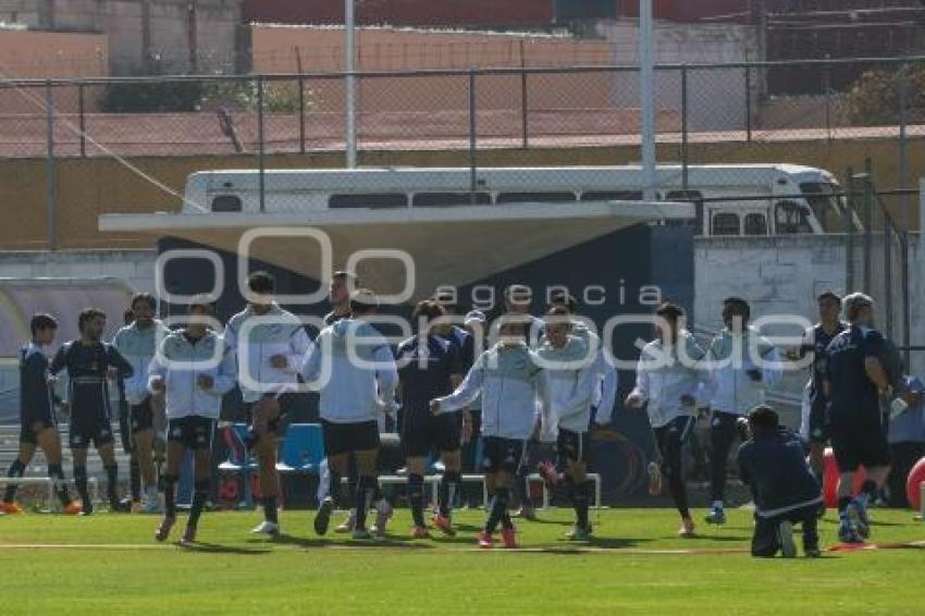 CLUB PUEBLA . ENTRENAMIENTO