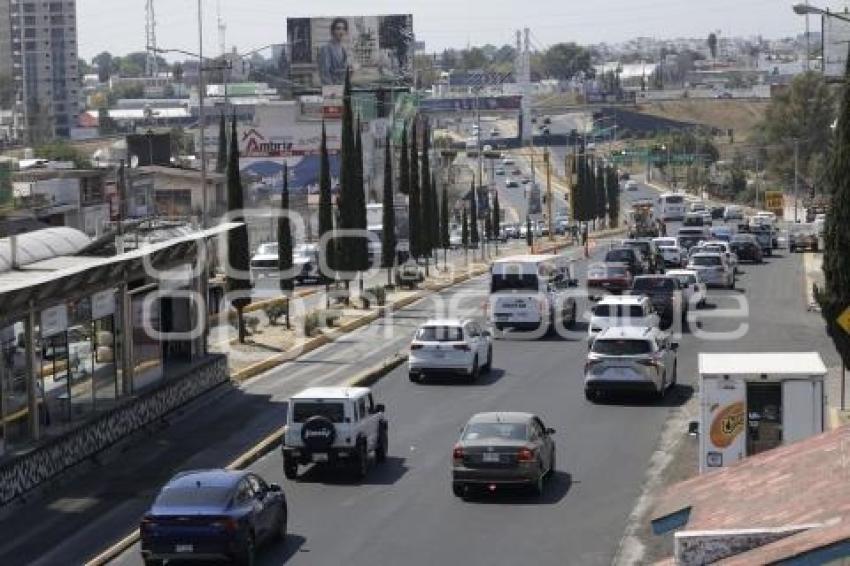 TRÁFICO BULEVAR ATLIXCO