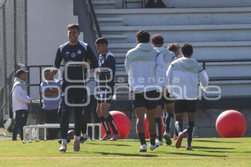 CLUB PUEBLA . ENTRENAMIENTO
