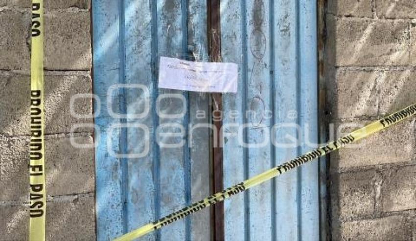 INMUEBLE ASEGURADO . CADÁVER MUJER