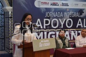 ATLIXCO . JORNADA APOYO AL MIGRANTE