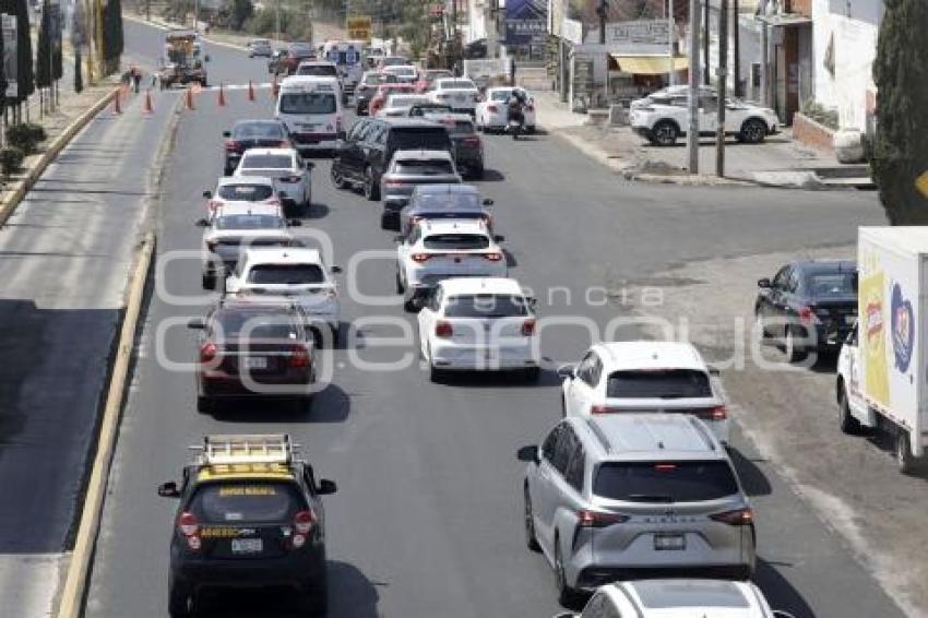 TRÁFICO BULEVAR ATLIXCO