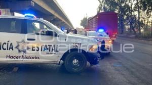 NOTA ROJA . ATROPELLADO AUTOPISTA