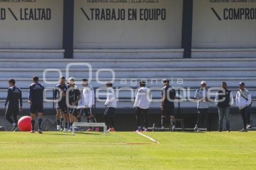 CLUB PUEBLA . ENTRENAMIENTO