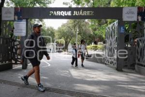 PARQUE JUÁREZ . AMBIENTALISTAS