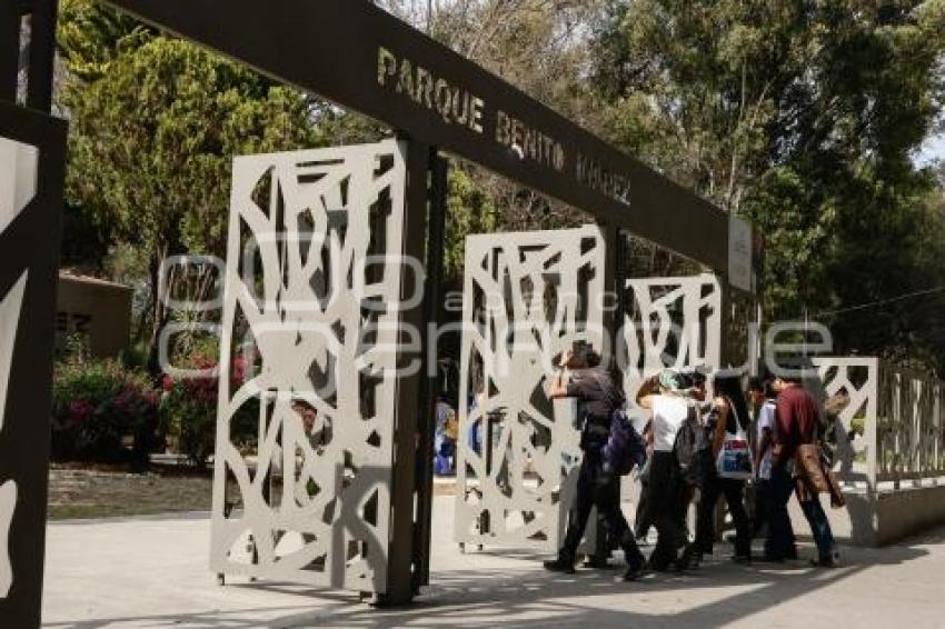 PARQUE JUÁREZ . AMBIENTALISTAS