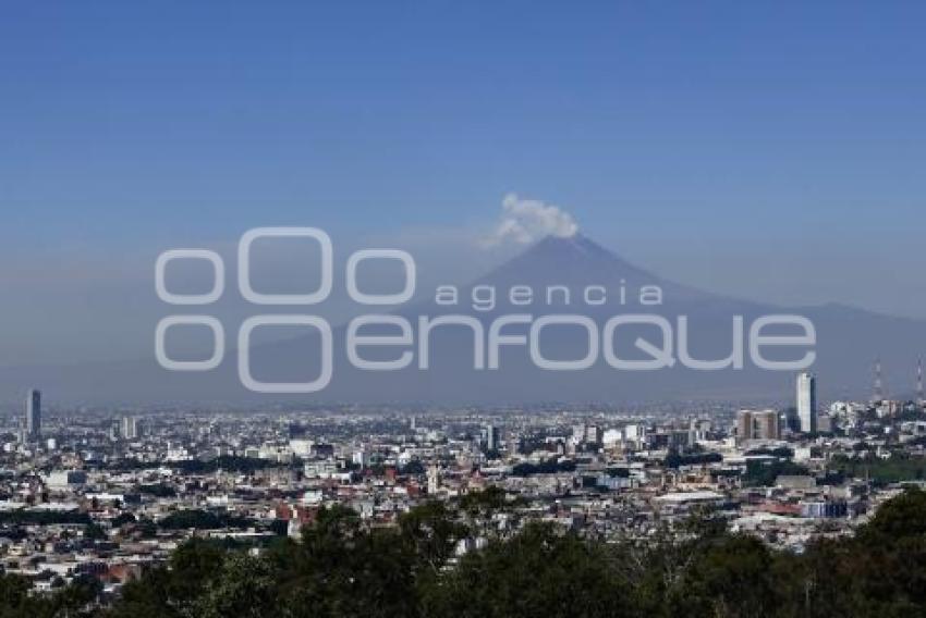 VOLCÁN . POPOCATÉPETL