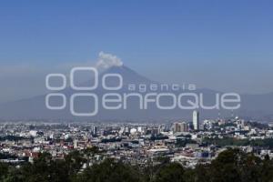 VOLCÁN . POPOCATÉPETL