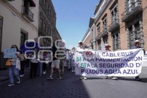 MANIFESTACIÓN . AMBIENTALISTAS