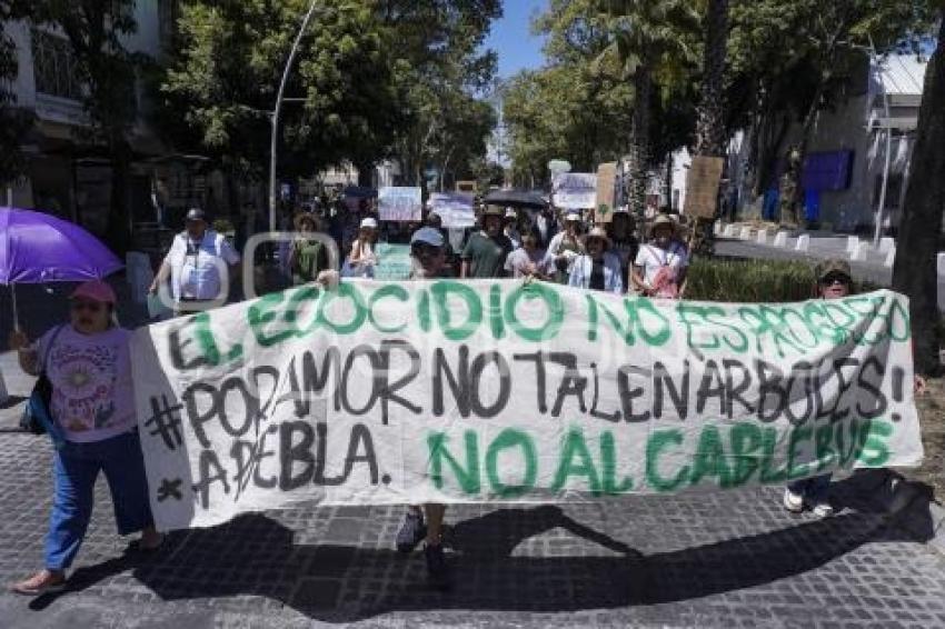 MANIFESTACIÓN . AMBIENTALISTASA