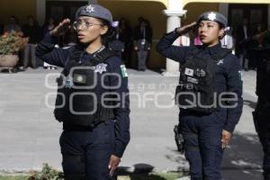 SAN ANDRÉS CHOLULA . CEREMONIA CÍVICA
