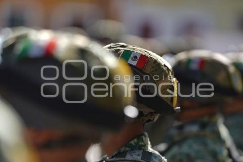 TLAXCALA . IZAMIENTO DE BANDERA