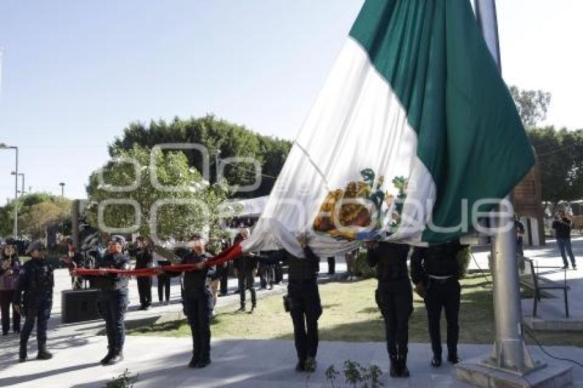 SAN ANDRÉS CHOLULA . CEREMONIA CÍVICA
