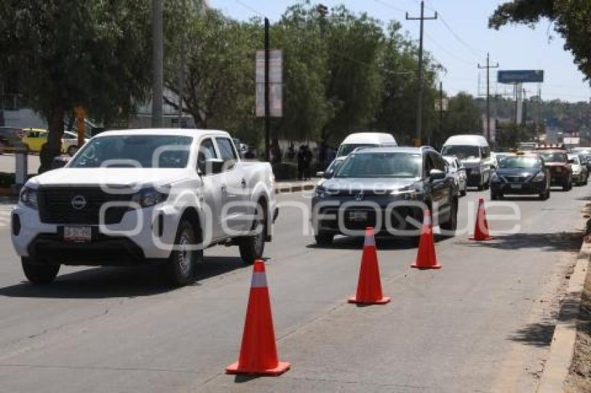 TRÁFICO CALZADA IGNACIO ZARAGOZA