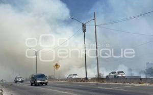 INCENDIO . PERIFÉRICO ECOLÓGICO