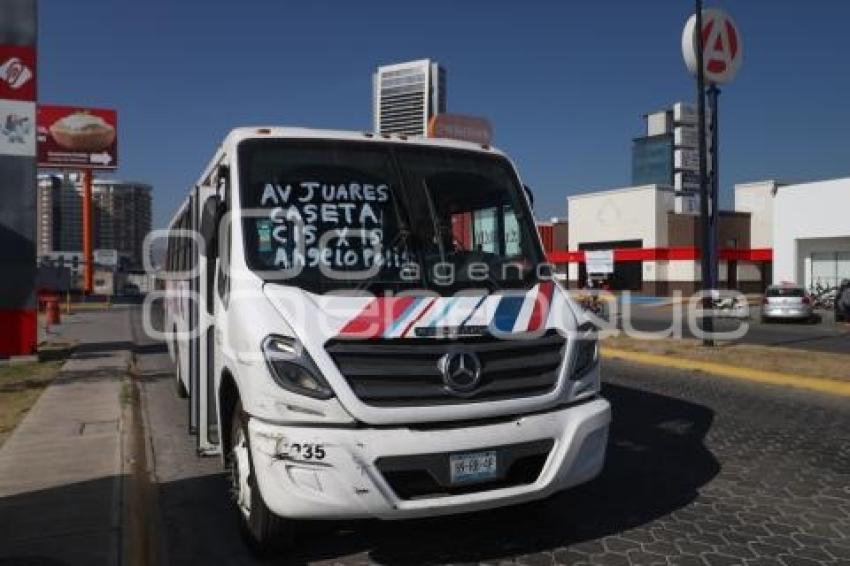 GOBIERNO ESTATAL . TRANSPORTE TEMPORAL