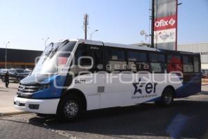 GOBIERNO ESTATAL . TRANSPORTE TEMPORAL