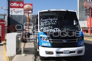 GOBIERNO ESTATAL . TRANSPORTE TEMPORAL