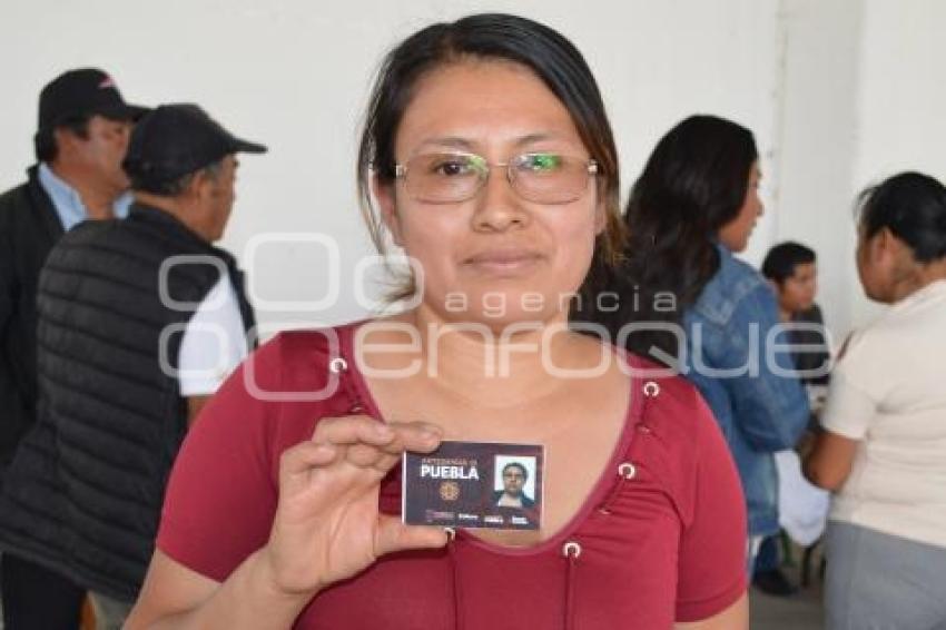 TOCHIMILCO . CREDENCIALES ARTESANOS