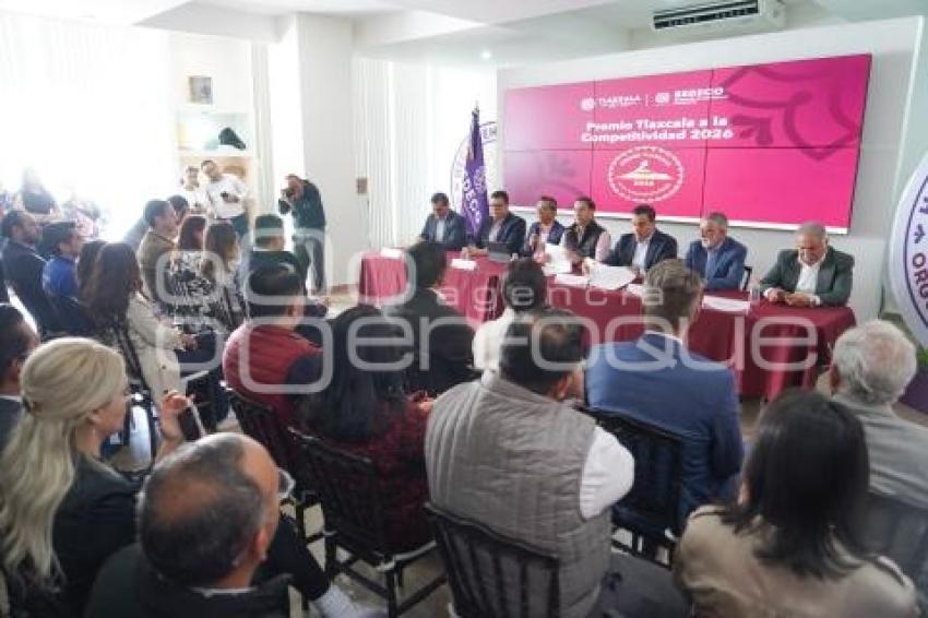 TLAXCALA . PREMIO A LA COMPETITIVIDAD