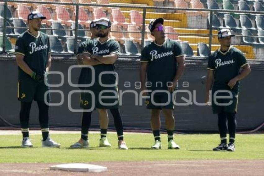BÉISBOL . ENTRENAMIENTO PERICOS 
