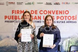 TURISMO . FIRMA DE CONVENIO SAN LUIS POTOSÍ
