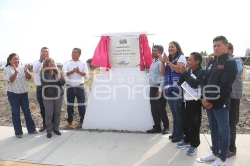 SAN ANDRÉS CHOLULA . ENTREGA DE OBRA