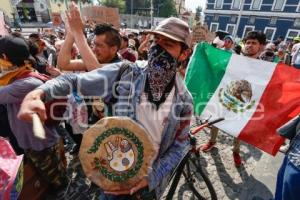 MANIFESTACIÓN . AMBIENTALISTAS