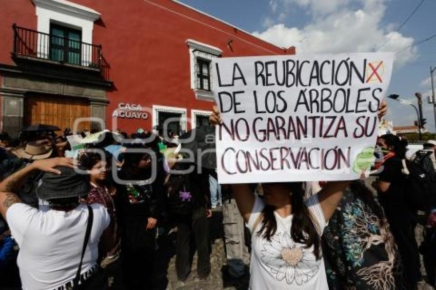 MANIFESTACIÓN . AMBIENTALISTAS
