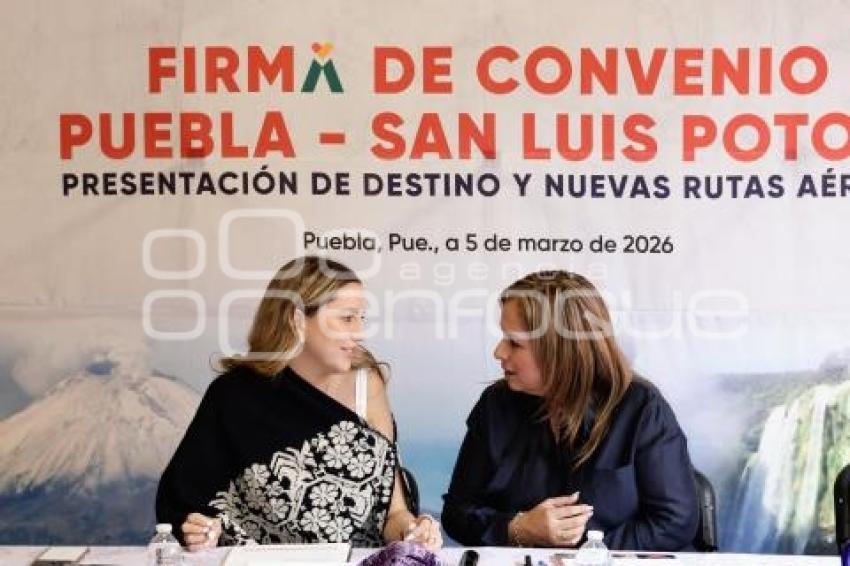 TURISMO . FIRMA DE CONVENIO SAN LUIS POTOSÍ