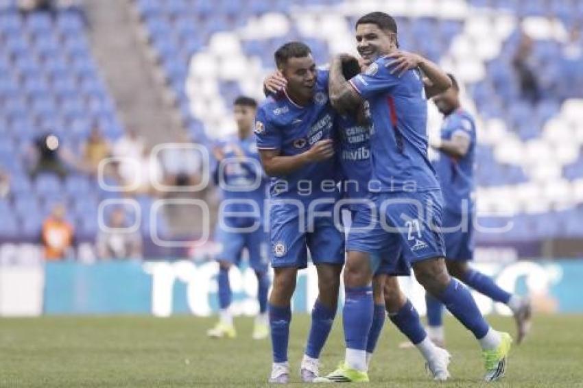 FÚTBOL . CRUZ AZUL VS SAN LUIS