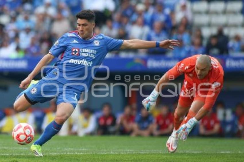FÚTBOL . CRUZ AZUL VS SAN LUIS
