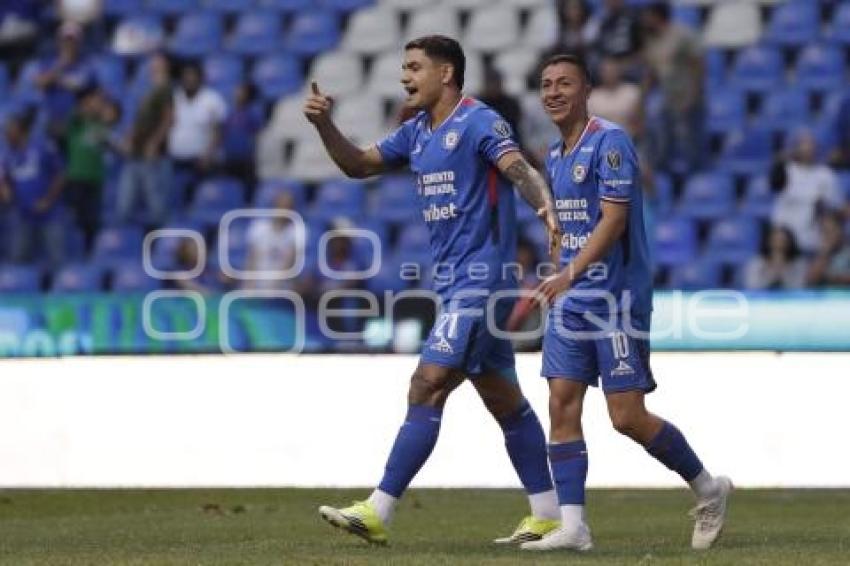 FÚTBOL . CRUZ AZUL VS SAN LUIS