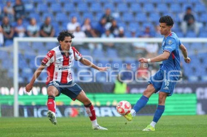 FÚTBOL . CRUZ AZUL VS SAN LUIS
