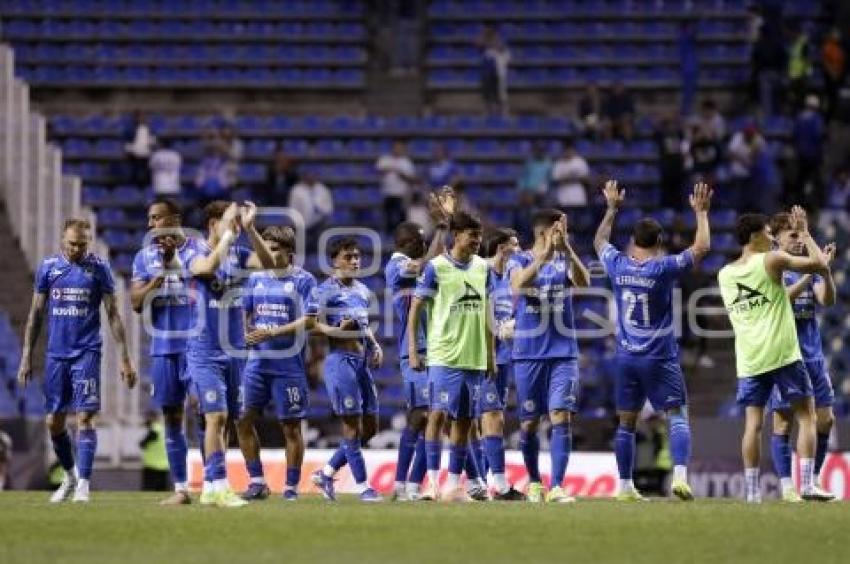 FÚTBOL . CRUZ AZUL VS SAN LUIS