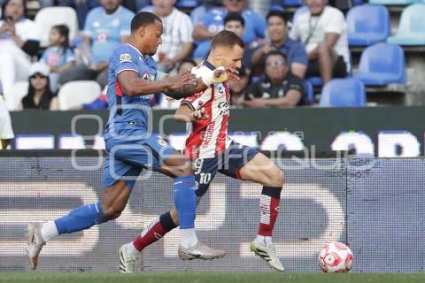 FÚTBOL . CRUZ AZUL VS SAN LUIS