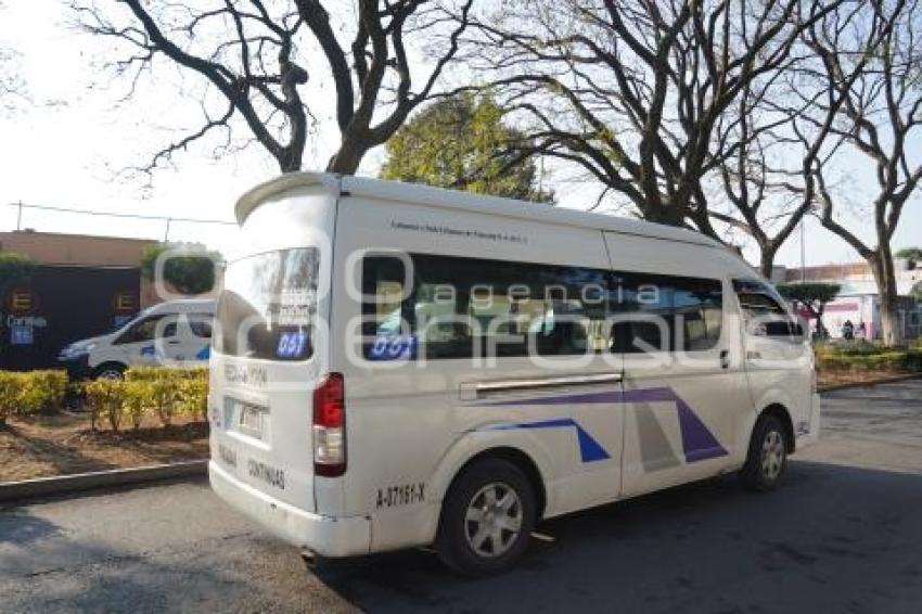 TLAXCALA . TRANSPORTE PÚBLICO