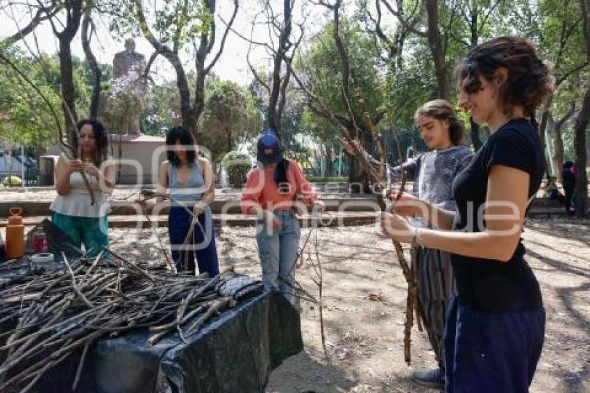 BRIGADA VERDE . PARQUE JUÁREZ