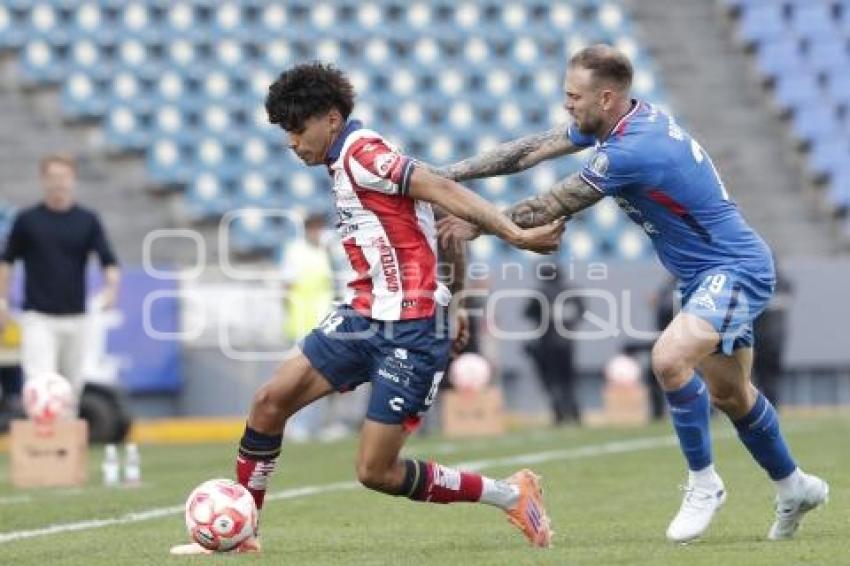 FÚTBOL . CRUZ AZUL VS SAN LUIS