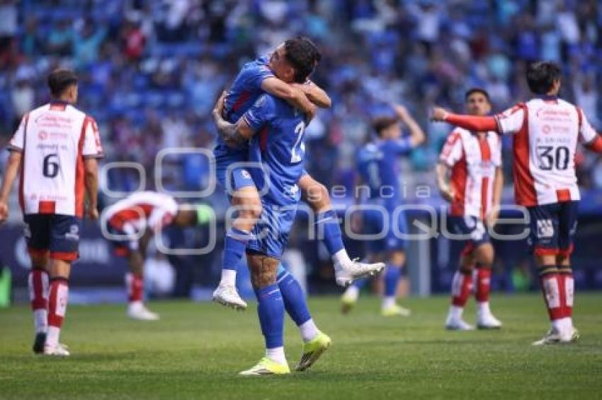 FÚTBOL . CRUZ AZUL VS SAN LUIS