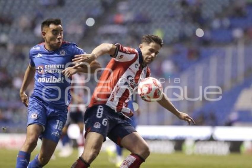FÚTBOL . CRUZ AZUL VS SAN LUIS