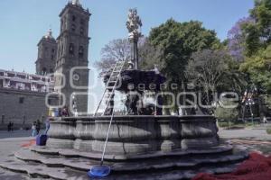 FUENTE SAN MIGUEL . LIMPIEZA 8M