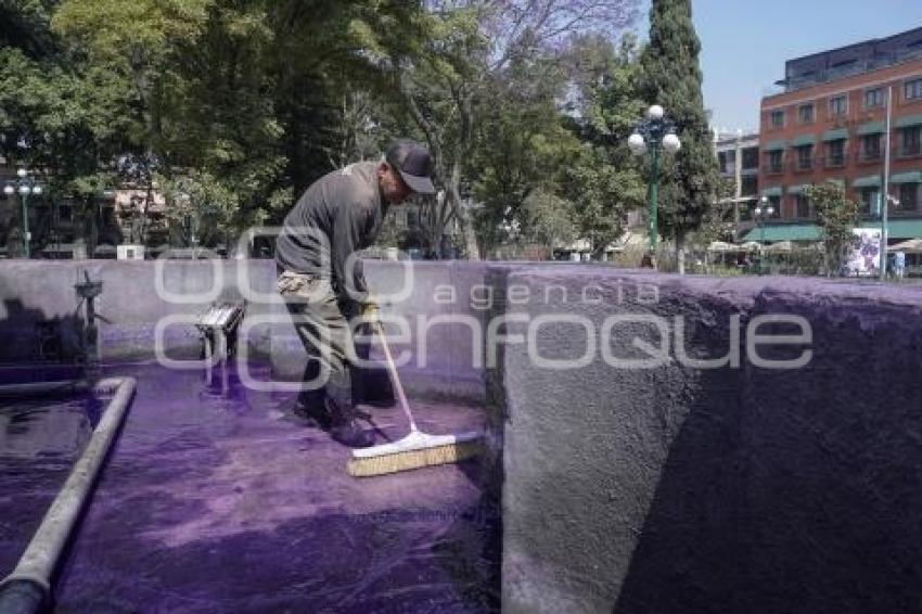 FUENTE SAN MIGUEL . LIMPIEZA 8M